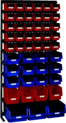 LA-KA-PE Vario-Regal V15l mit PLK-Kästen, schwarz LA-KA-PE