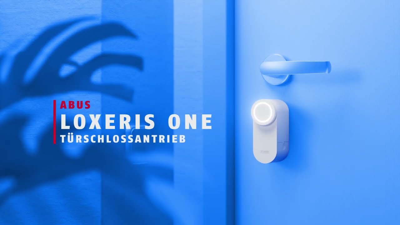 Abus LOXERIS™ One silber Türschlossantrieb