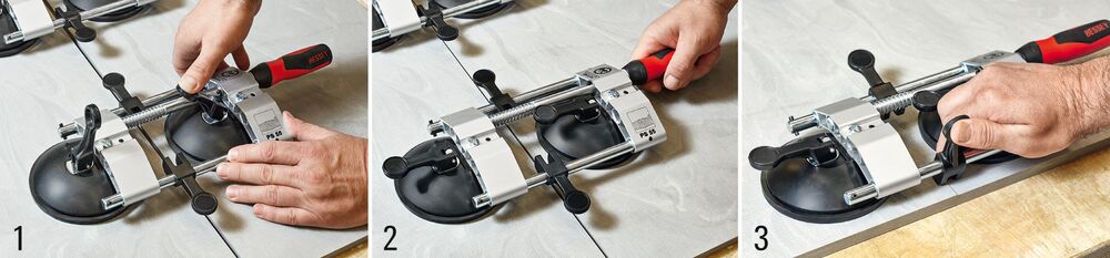 Bessey Plattenspanner PS55 Spannweite 10-55 mm Breite 144 mm Länge 363 mm Gewicht 1,68 kg