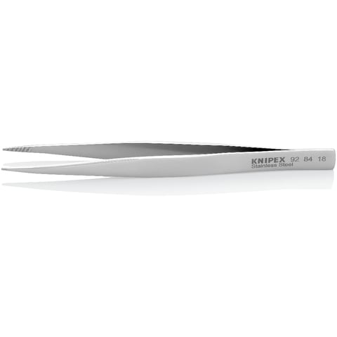 Knipex Universalpinzette 92 84 18 Präzisionspinzette Mattiert Gerade 126mm Edelstahl