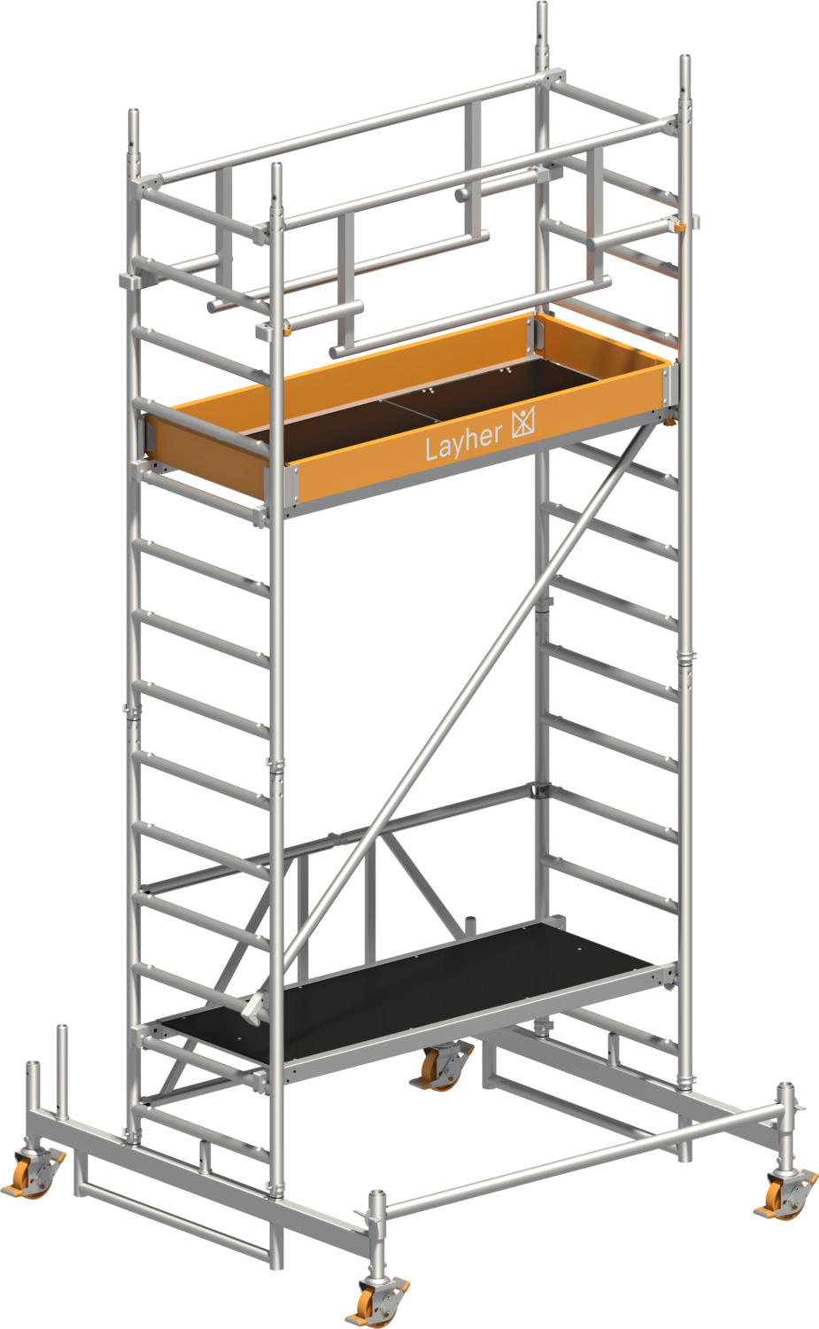 Layher Zifa P2 mit SAFETY PLUS mit Doppelgeländer Product picture