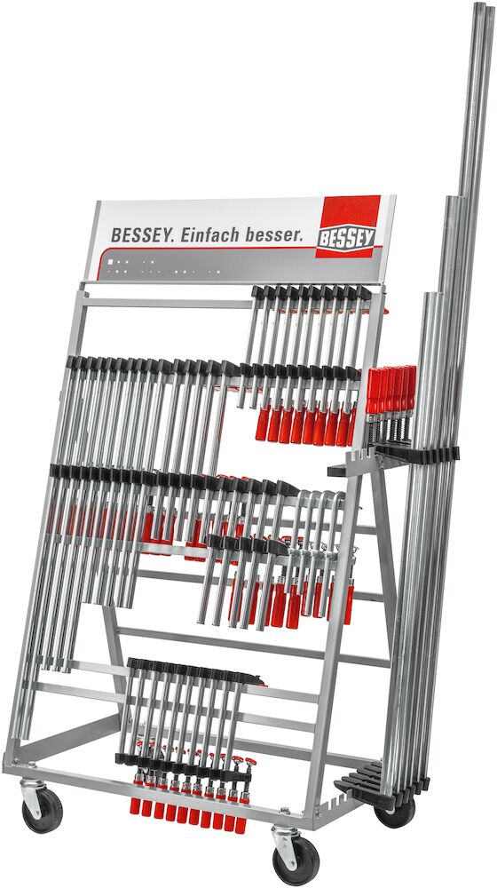 Bessey Zwingenwagen ZW2 unbestückt Metallkonstruktion 100x60x153cm 33kg