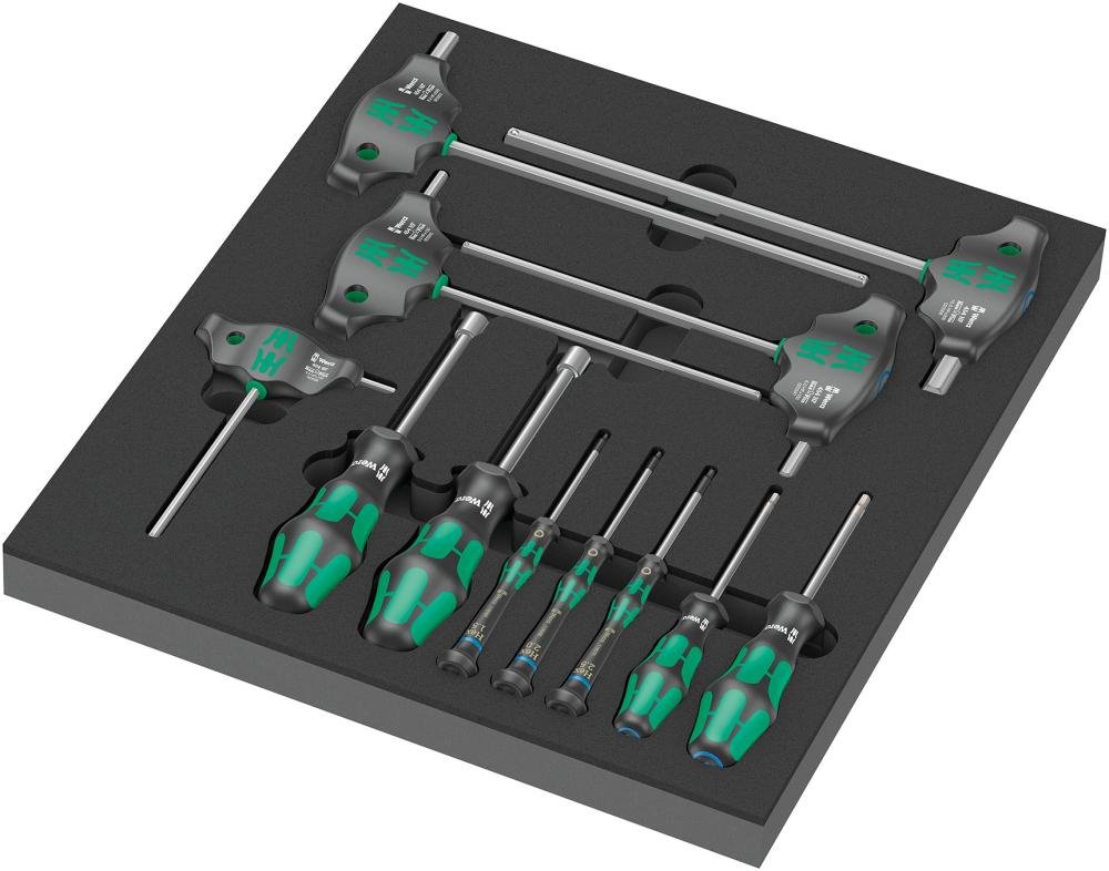 Wera 9713 Schaumstoffeinlage Hex Schraubendreher Set 1 12-teilig