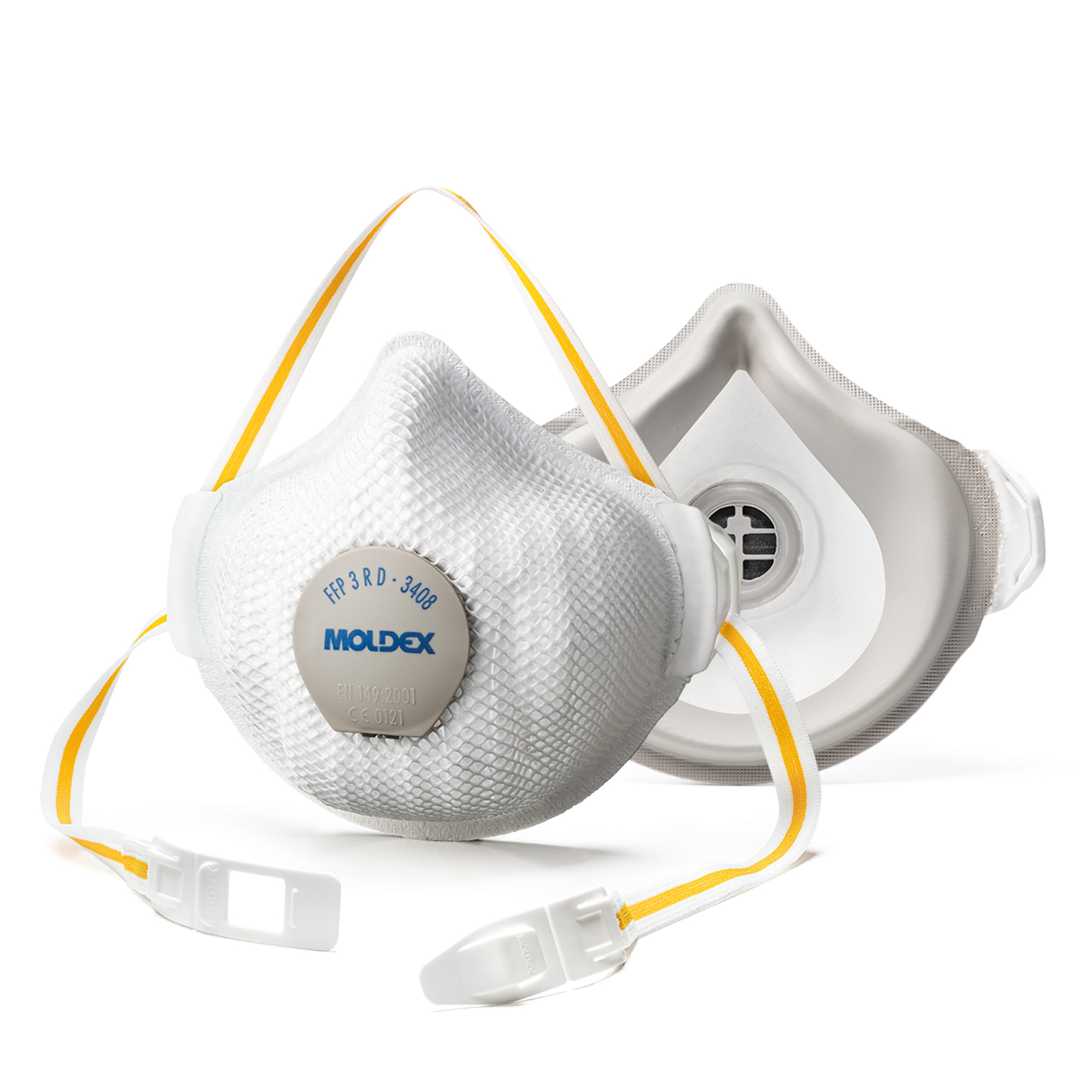 Moldex Air Plus Atemschutzmaske 340501 FFP3 / V R D mit Klimaventil