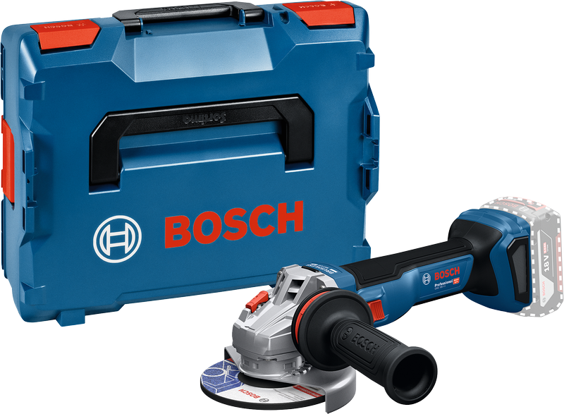 Smerigliatrice angolare a batteria Bosch GWS 18V-11 con valigetta., Akku-Winkelschleifer, Transportkoffer, blau-schwarz, Akku-Gerät