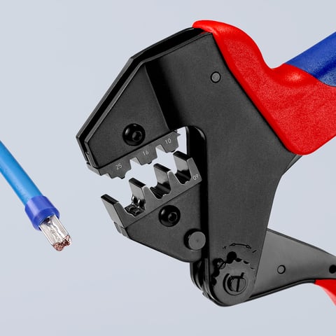 Knipex Crimpeinsatz 97 49 09 für Aderendhülsen 10/16/25 mm²