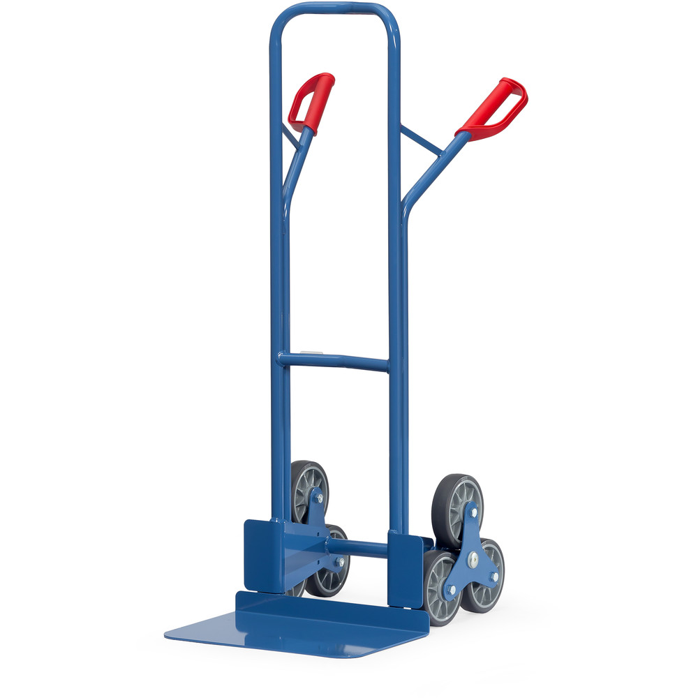 Fetra Treppenkarre TK1326 Stahlrohr Stahlblechschaufel TPE-Räder 200 kg