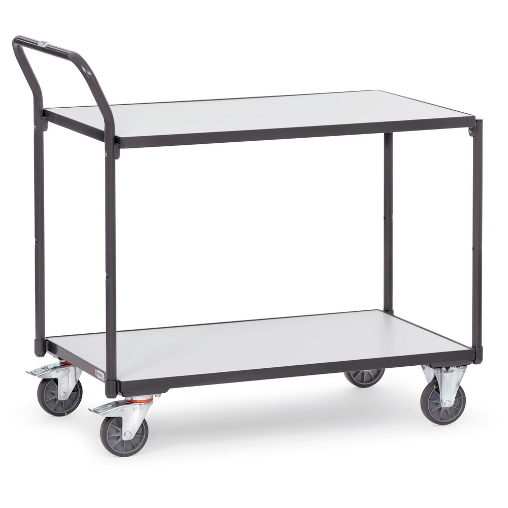 Fetra ESD-Tischwagen 1841 300 kg Ladefläche 1000 x 600 mm 2 Böden elektrisch leitfähig
