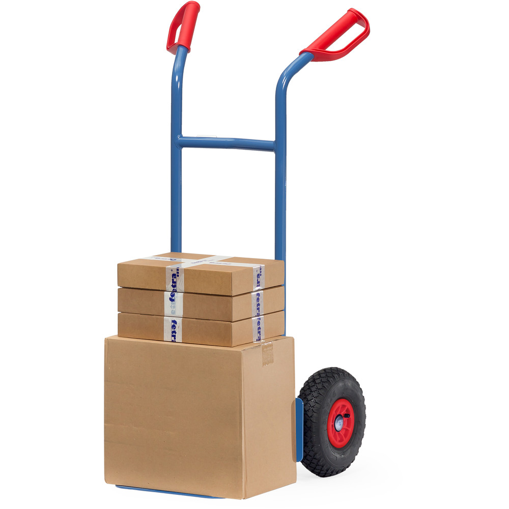 Fetra Stapelkarre B1125L Stahlrohr Luftbereifung 200kg
