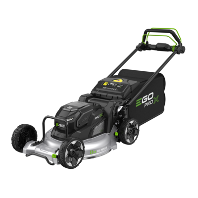 EGO LMX5300SP PRO X 53 cm Rasenmäher mit Radantrieb und zwei Akkueinheiten