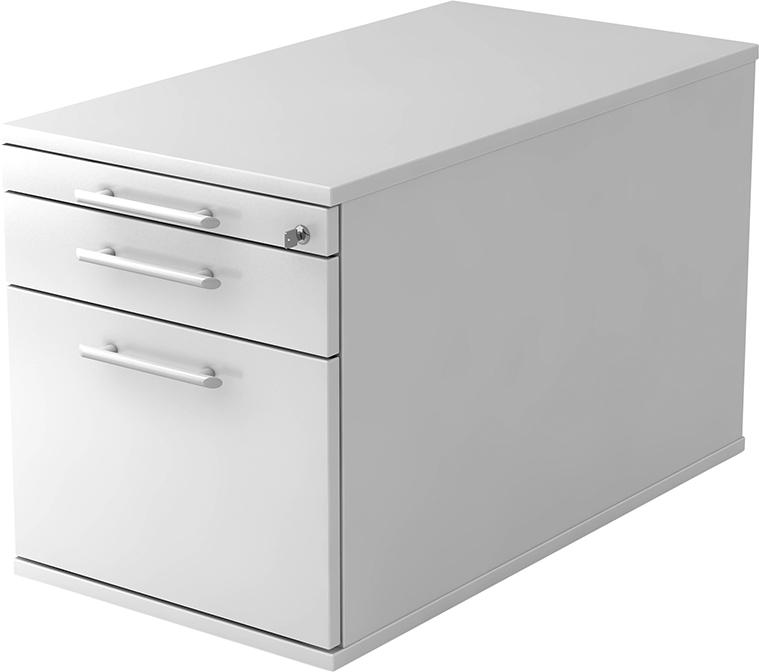 Hammerbacher Rollcontainer TC20 42,8x80x51,2 cm Weiß