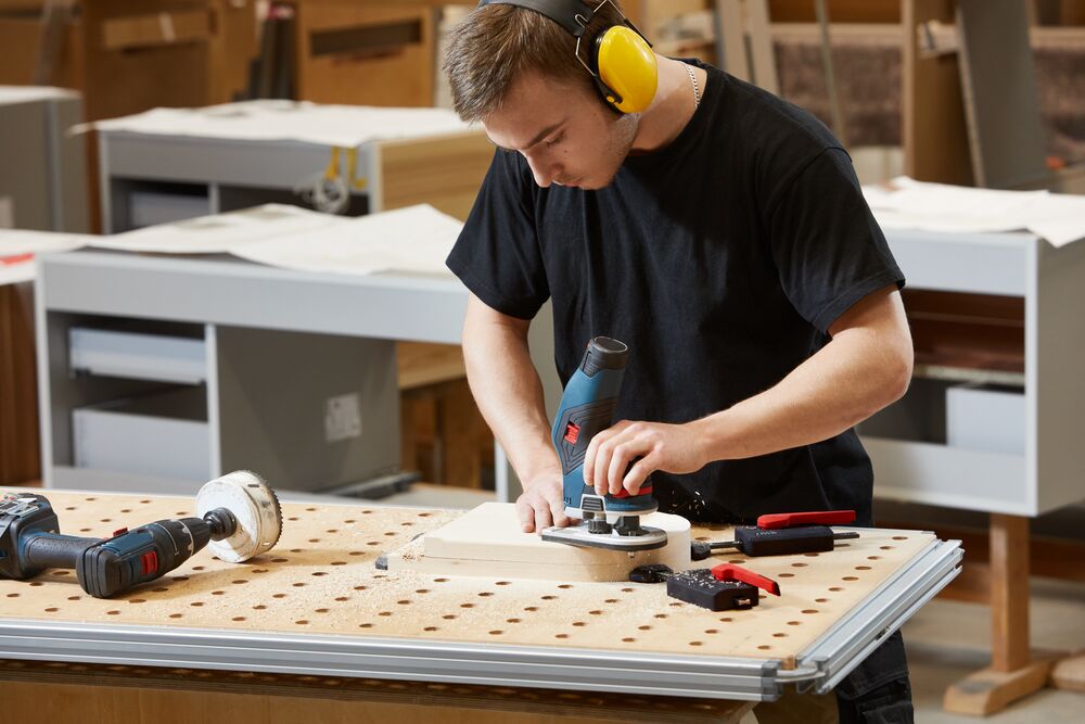 Bessey Waagrecht-Niederzugspanner WNS-SET-MFT für Multifunktionstische 20mm Lochdurchmesser 750N Spannkraft