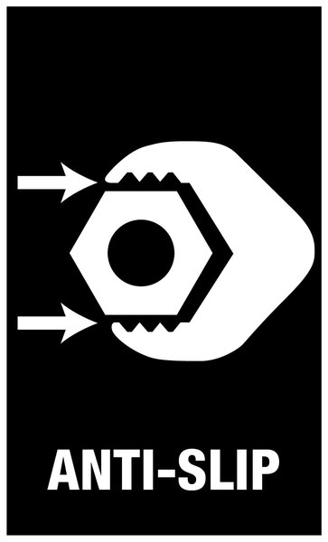 Anti-Slip, Logo, Schablone