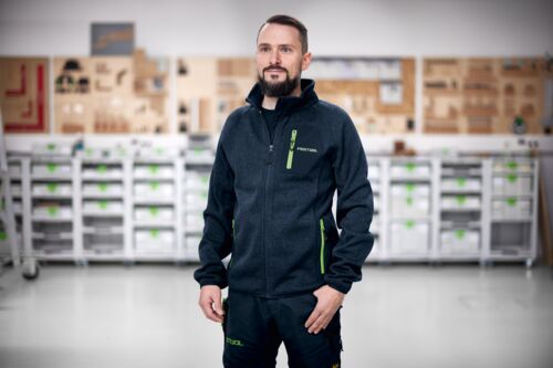 Sweatjacke Festool S, Strickwaren, Pullover, Sweatshirt, Kapuzenpulli, Jacke