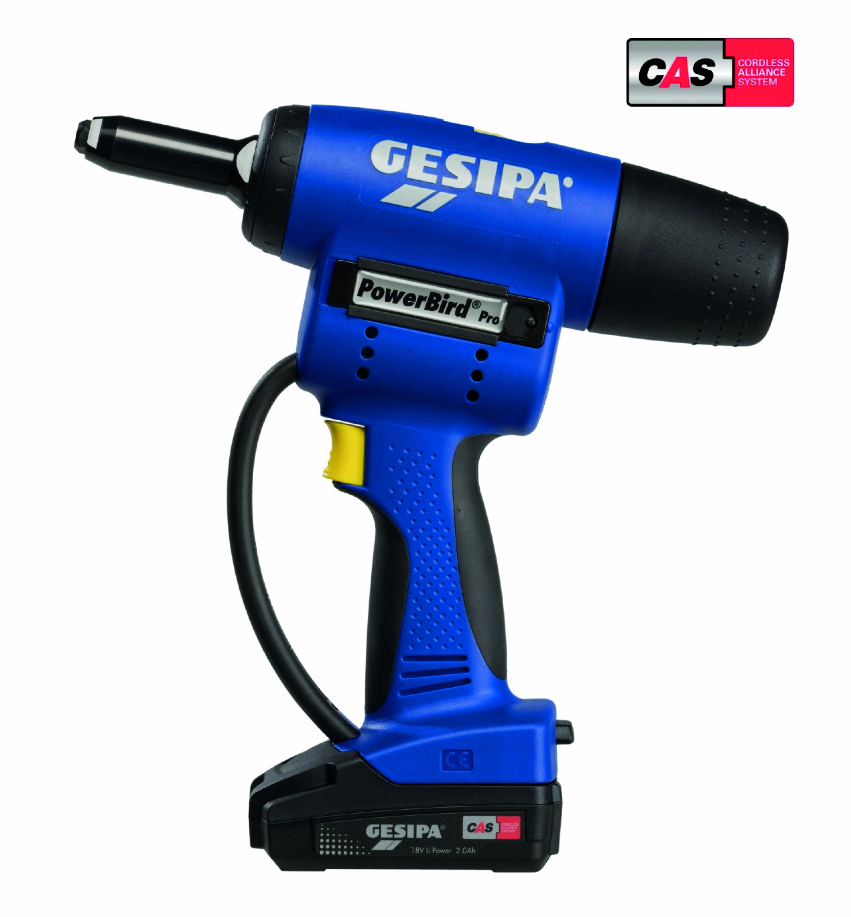 Gesipa PowerBird Pro Gold Edition CAS mit 1 Li-Ion Akku 18V - 2,0 Ah / Ladegerät in L-Boxx Gesipa PowerBird Pro Gold Edition CAS mit 1 Li-Ion Akku 18V - 2,0 Ah / Ladegerät in L-Boxx