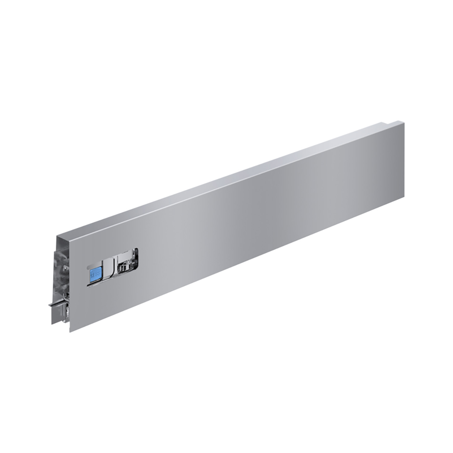 HETTICH InnoTech Atira Zarge, Zargenhöhe 70 mm, NL 520 mm, silber, rechts