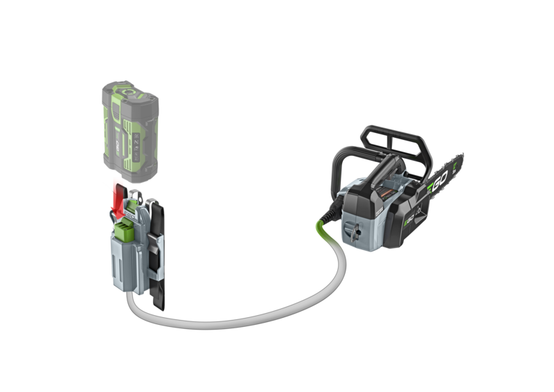 EGO CSX3002 PRO X 30 cm Kettensäge (Kit) mit 4,0 Ah Akku und Schnellladegerät