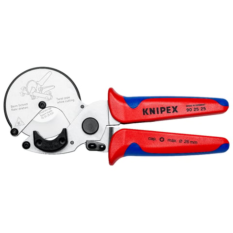 Knipex Rohrschneider 90 25 25 für Verbund- und Kunststoffrohre bis Ø 26 mm