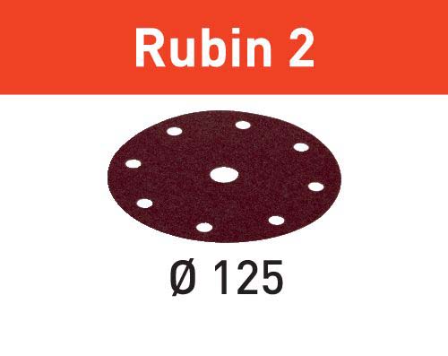 Schleifscheibe STF D125/8 P120 RU2/10 Rubin 2