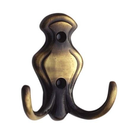 Format Hut- /Mantelhaken "Greip" bronze antik