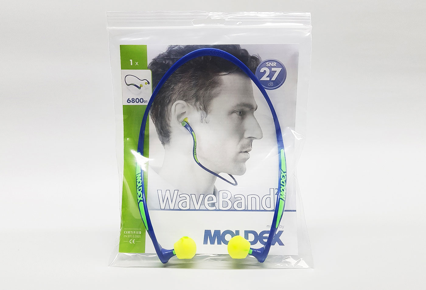 Moldex WaveBand® 2K Gehörschutzbügel 680001 SNR 27 dB mit austauschbaren Stöpseln