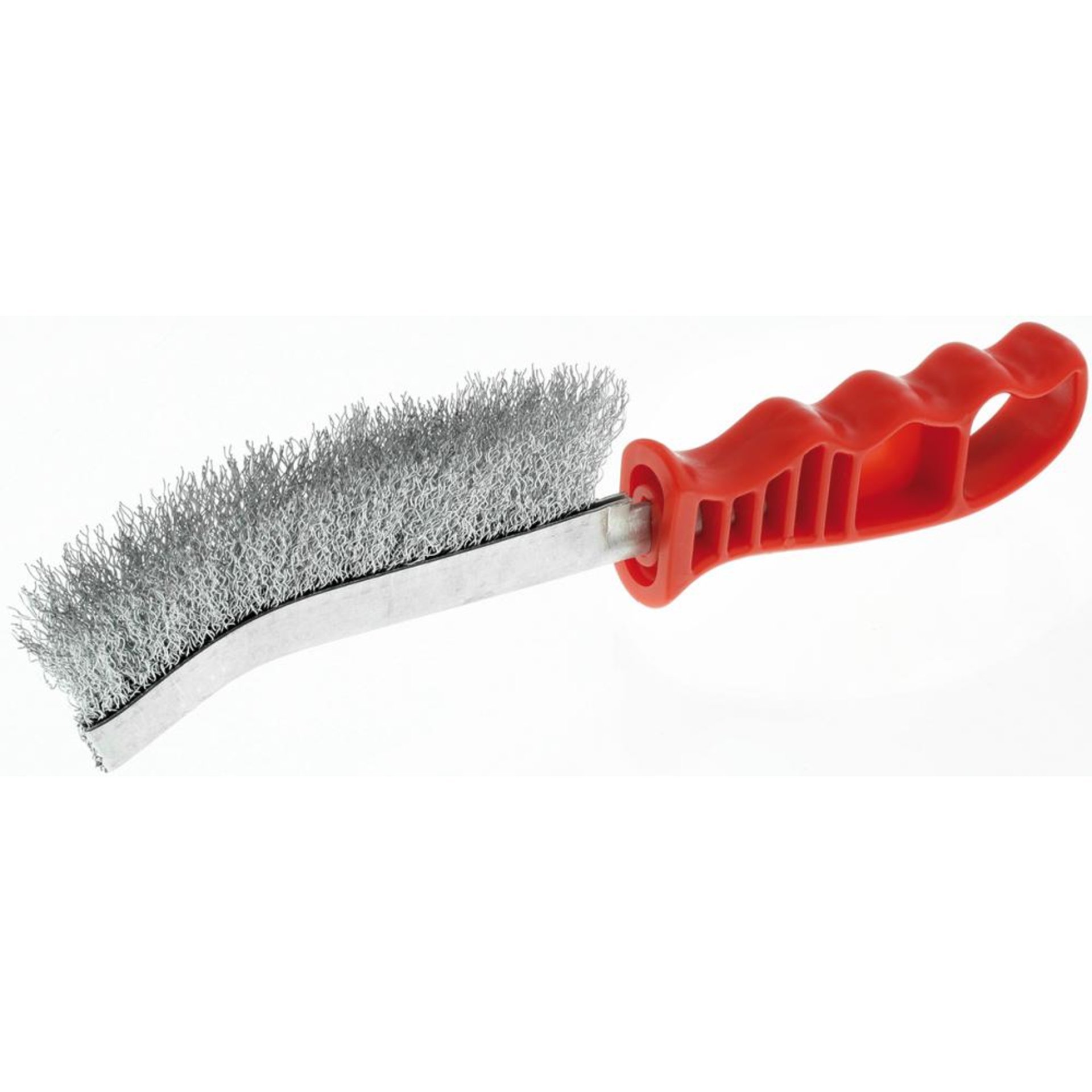 Forum Univ.-Handstielbürste Stahl. 260mm gewellt