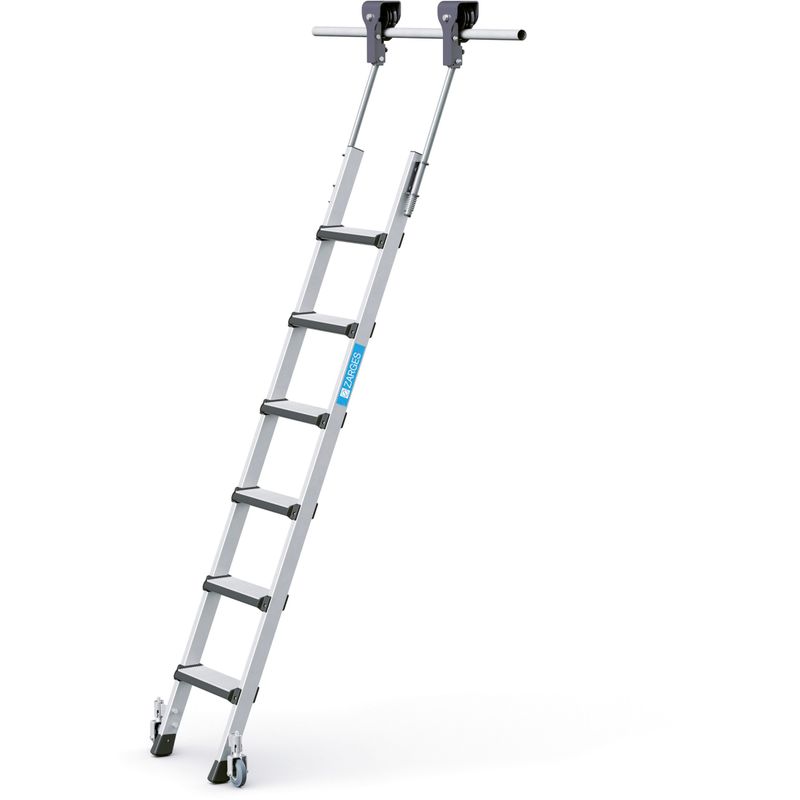ZARGES Comfortstep Trec LH - LM-Stufen-Regalleiter 6 Stufen 41412