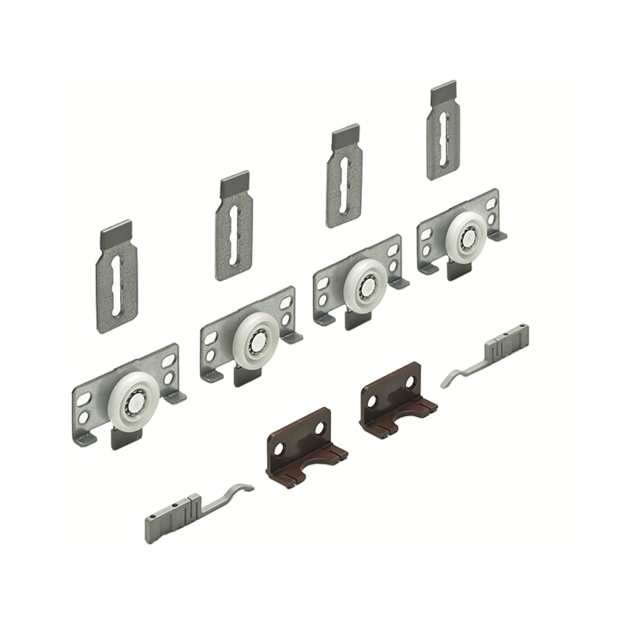 HETTICH SlideLine 56 Set Lauf- und Führungsteile