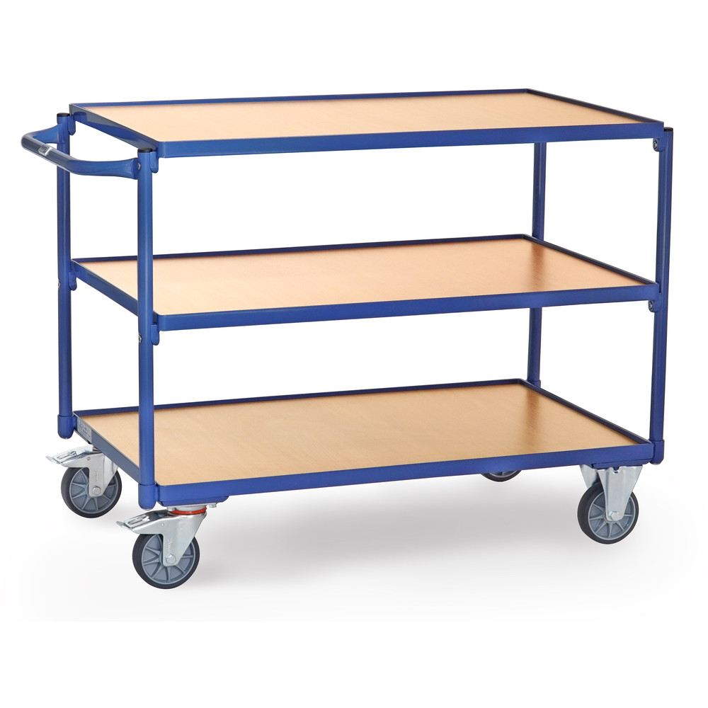 Fetra Tischwagen 2952 mit 3 Böden 1000 x 600 mm 300 kg