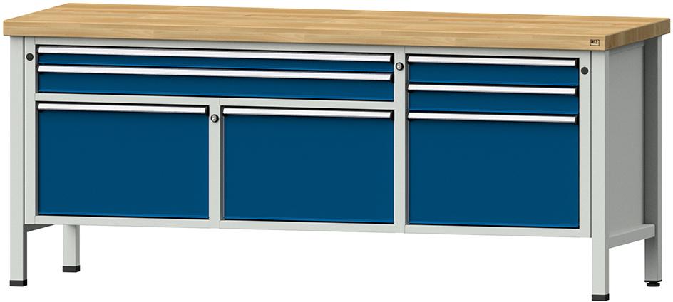 ANKE Kombiwerkbank 2000 mm 50mm Mod. 281 V RAL 7035/5010