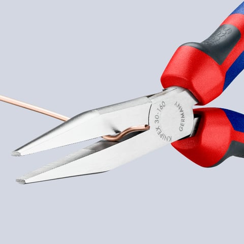 Knipex Langbeckzange mit Comfort-Griffen verchromt 160 mm Nr. 30 15 160
