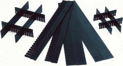 LA-KA-PE Unterteiler anthrazit L1150xH180xS5 mm VE 10 Stk. individuell zuschneidbar