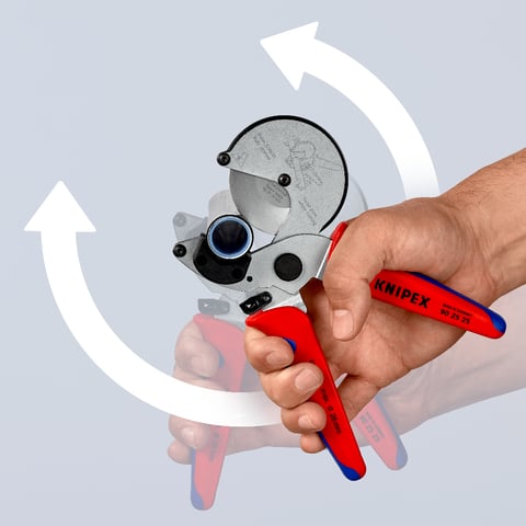 Knipex Rohrschneider 90 25 25 für Verbund- und Kunststoffrohre bis Ø 26 mm