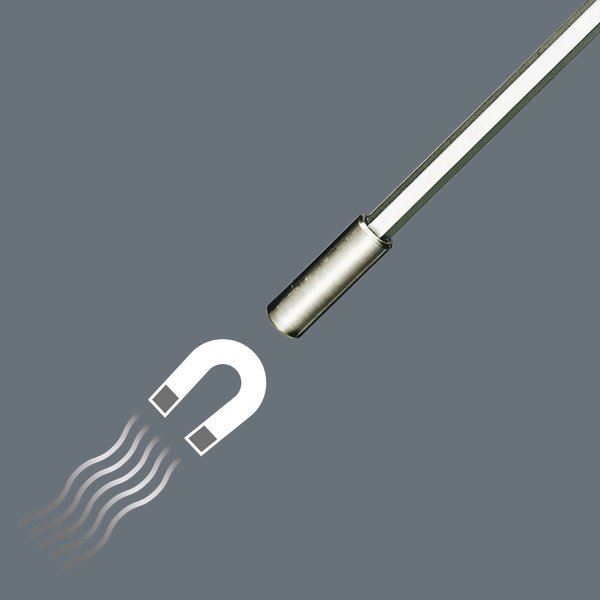Wera 812/1 Bits-Handhalter mit starkem Dauermagnet 1/4" x 120mm