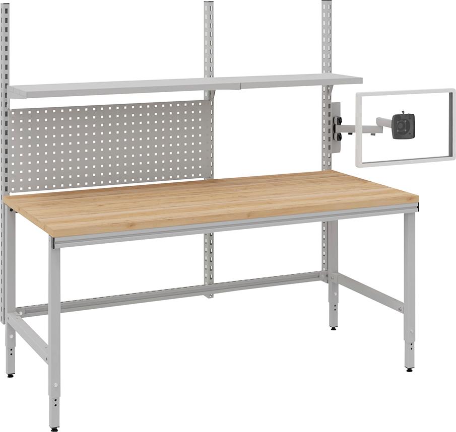 Produktbild OTTO KIND Systemtisch Multi4easy, höhenverstellbar mit Tischplatte Multiplex