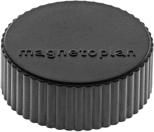 Produktbild magnetoplan Magnet D34mm VE10 Haftkraft 2000 g schwarz