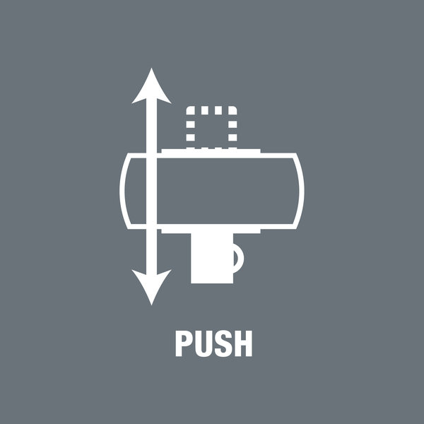 Zyklop Metal Push