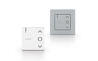 Elero MonoSon W-868 Funk-Wandsender weiß 1-Kanal bidirektional