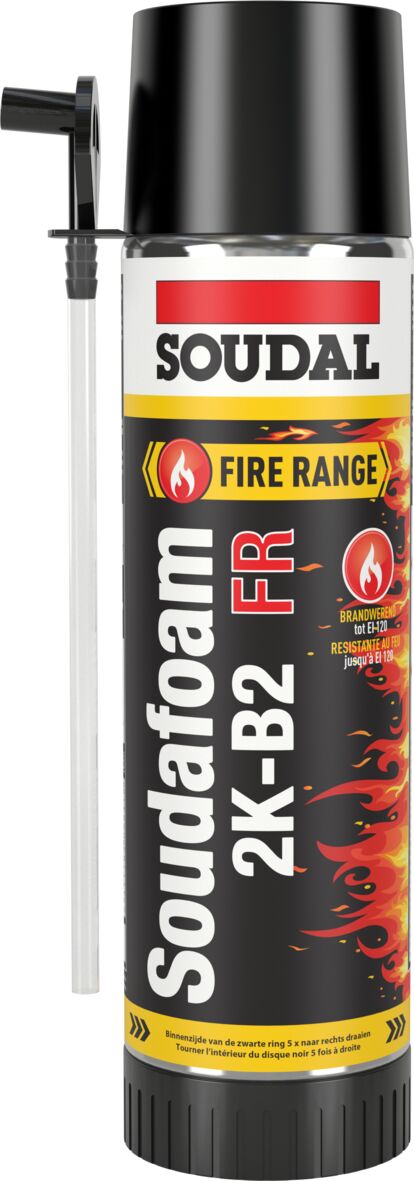 Soudal Soudafoam FR 2K Brandschutz PU-Schaum 400ml