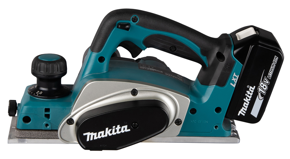 Makita Akku-Hobel DKP180Z 18V Li-Ion 82mm schnurlos ohne Akku