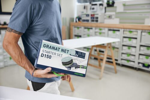 Netzschleifmittel Granat Net D150 GR NET-Set, Architektur, Gebäude, Krankenhaus, Geschäft