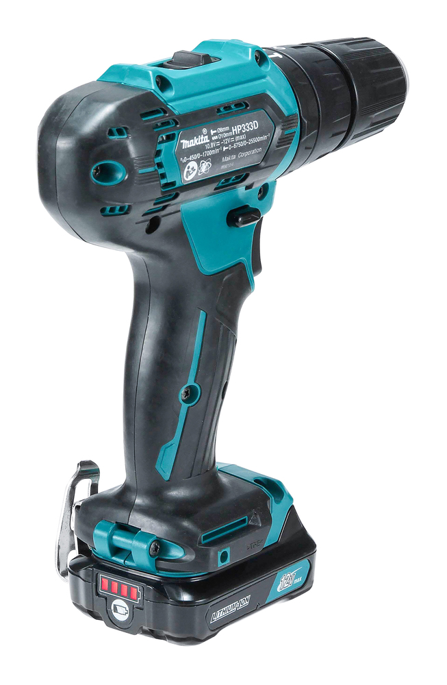 Makita Akku-Schlagbohrschrauber HP333DSAX1 12V maximal 2,0Ah 2 Akkus + Ladegerät