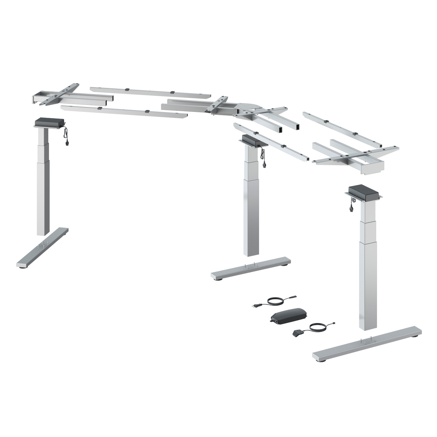 HETTICH Tischgestelle Steelforce Pro 673 SLS