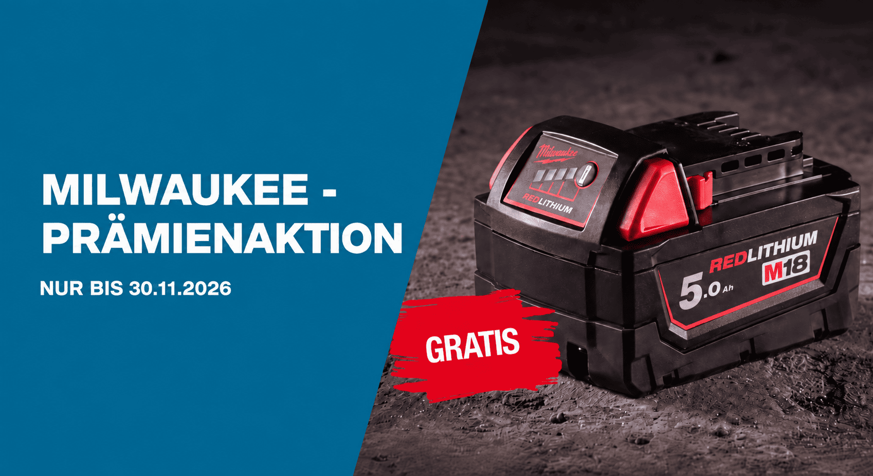 akku, 5.0 Ah, Li-Ion, M18, power tool battery