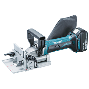 Makita Akku-Nutfräse LXT® DPJ180RTJ 18V 100mm mit 2x 5.0Ah Akkus und MAKPAC