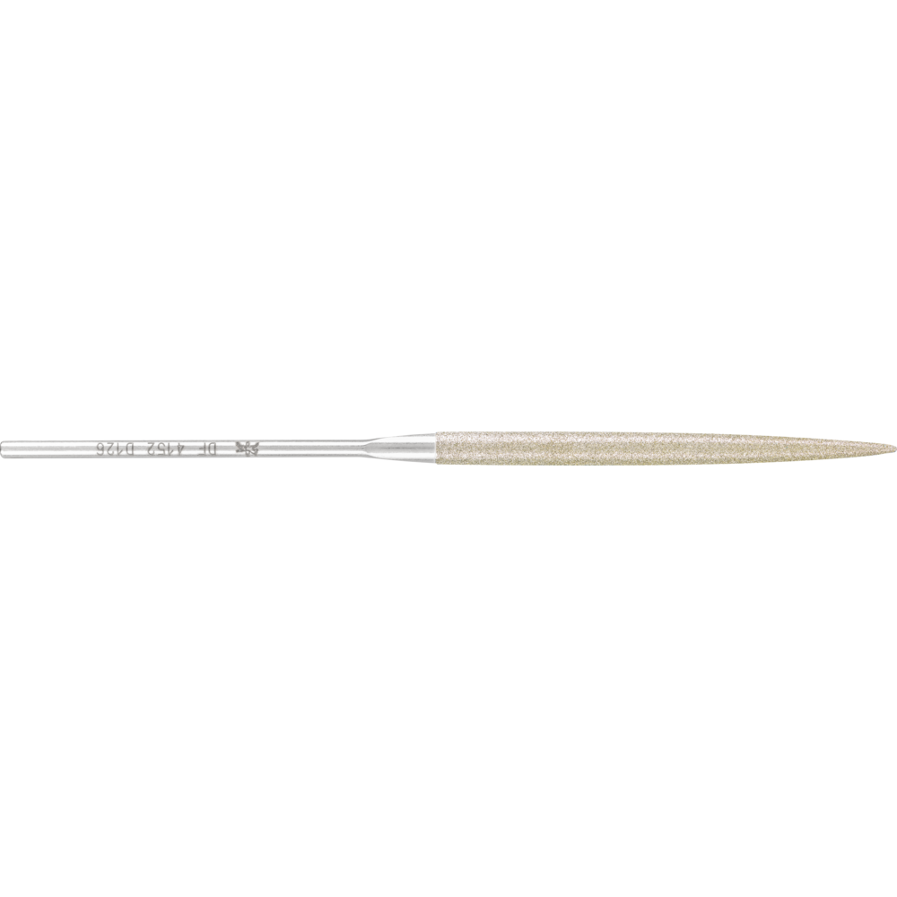 Pferd Diamant-Nadelfeile halbrund 140mm D126 (mittel) für harte Werkstoffe