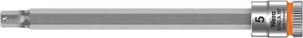 8740 A HF Zyklop bit socket with holding function, 1/4&quot; drive, 5 x 100 mm