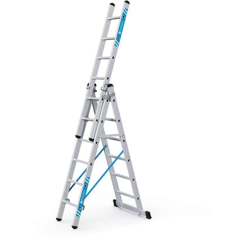ZARGES Skymaster X - LM-Mehrzweckleiter 3 x 6 Sprossen 41536