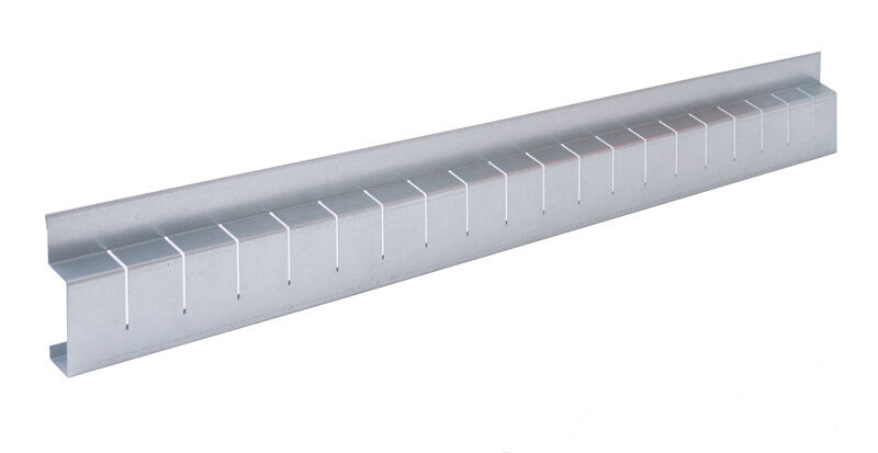 Schulte Schüttgutmulde Vorderleiste verzinkt 100x1000 mm (HxB)
