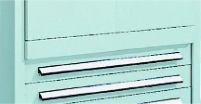 Produktbild META Zwischenholm Meta CLIP bei 2 Türen RAL7035